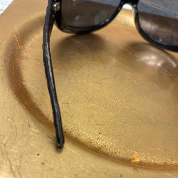 CHANEL 5116-Q c501/86 Black with Brown Quilt Arms sunglasses - Picture 10 of 16